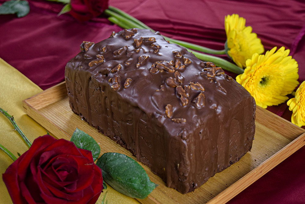 Chocolate Butter Cake with Walnut (1 loaf)